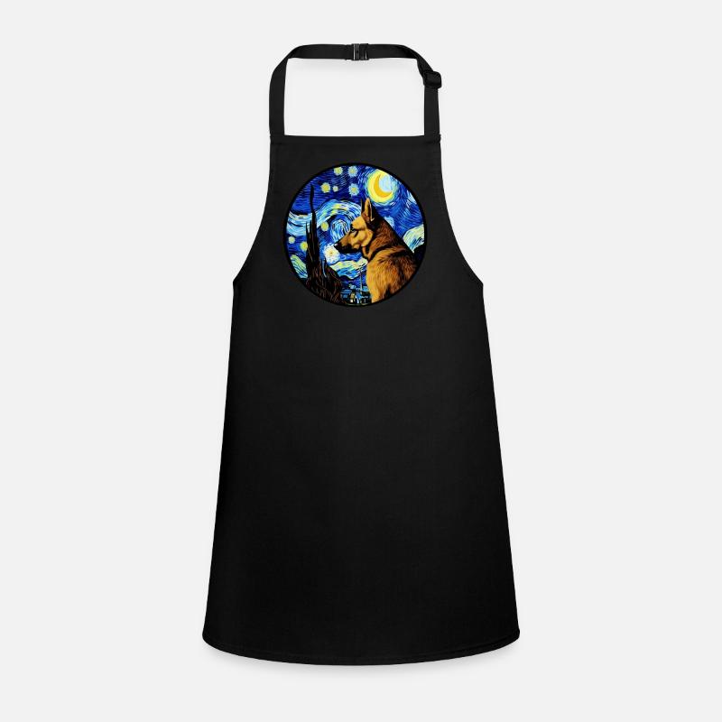 German Shepherd Funny Dog Popular Artwork Pet Love Children's Apron