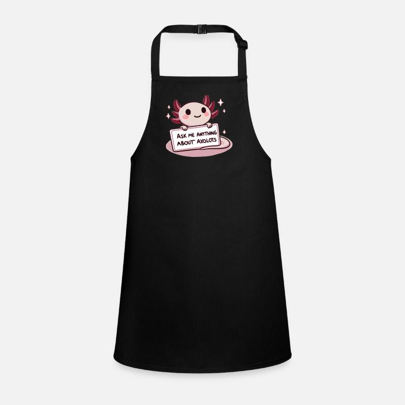 Ask me anything about axolotls Children's Apron