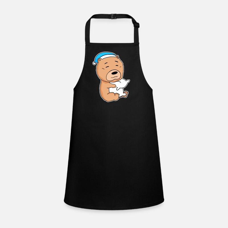 Chow Chow Sleeping Fatigue Dog Dog Breed Children's Apron
