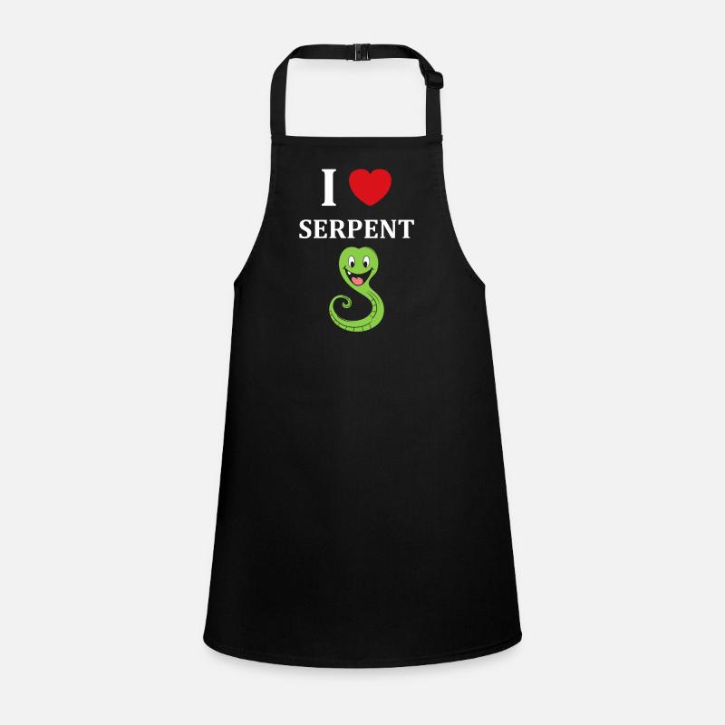 Humour petit serpent Tablier Enfant