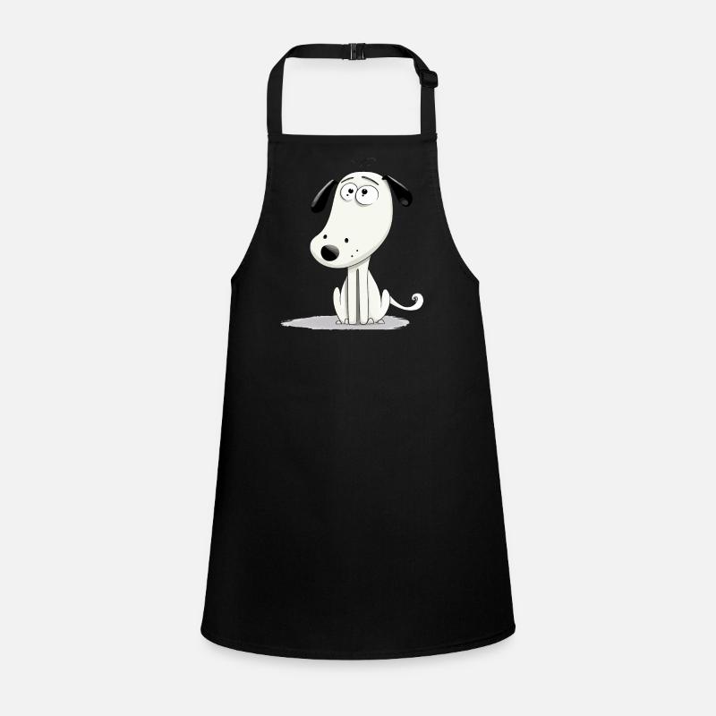 Okô the skeptical dog Children's Apron