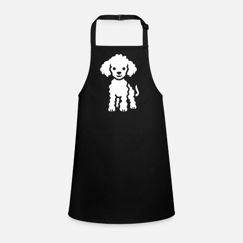 Humour chien petit caniche Tablier Enfant