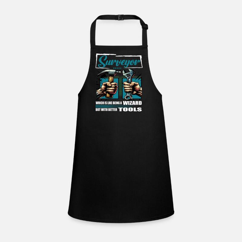 Surveyor Profession Saying Worker Children's Apron