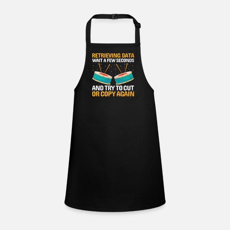 Drum Corps Marching Band Drum Corp Music Percussio Children's Apron