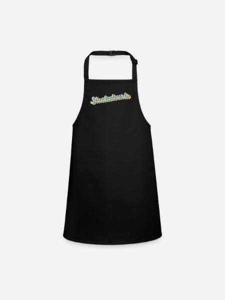 Drywall Graduation Gift Plasterer - Children's Apron - black - Front