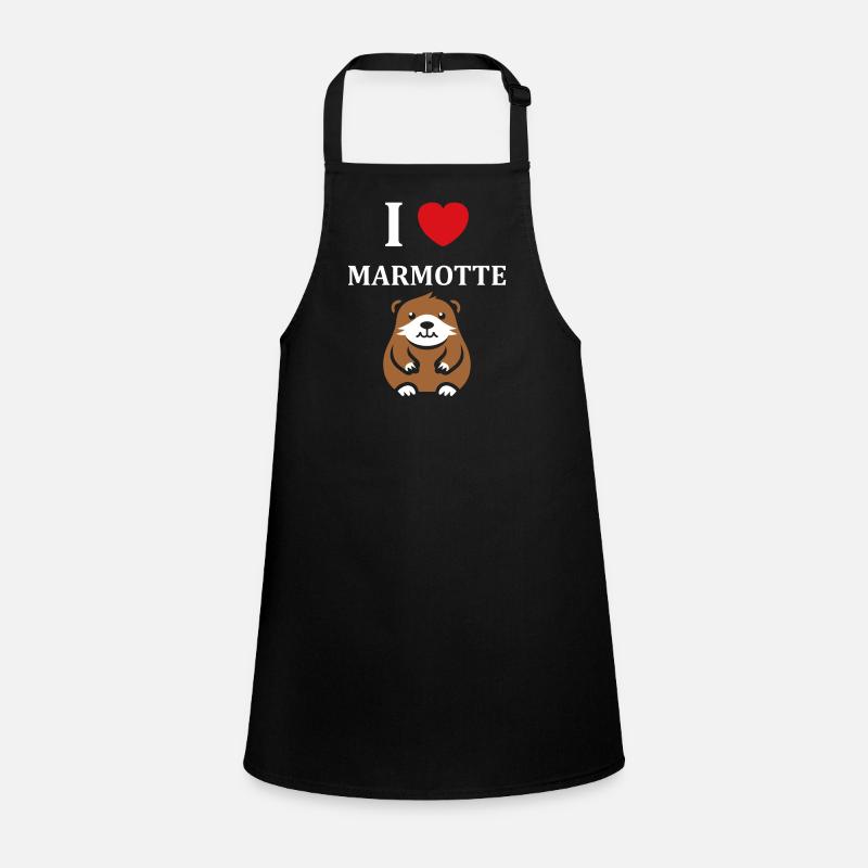 HUMOUR Bébé Marmotte Tablier Enfant