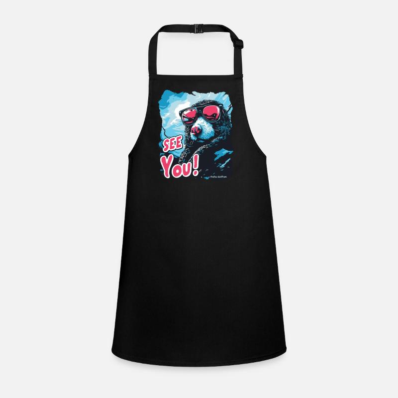 Adieu, la taupe aveugle cool Tablier Enfant