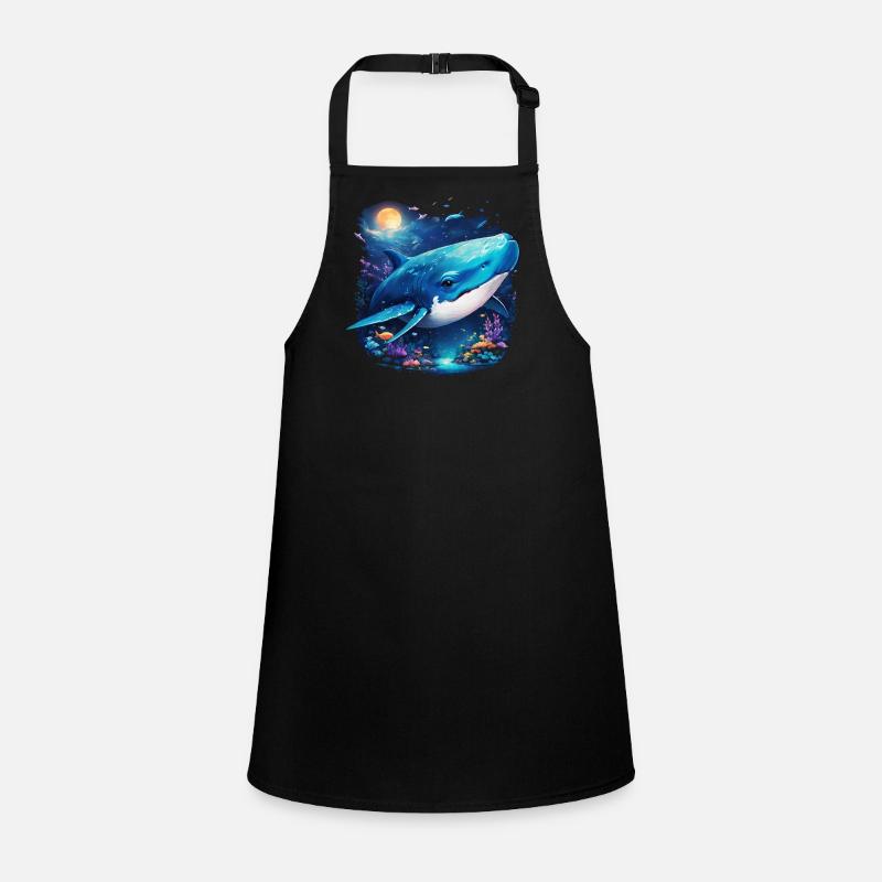 Baleine bleue Tablier Enfant