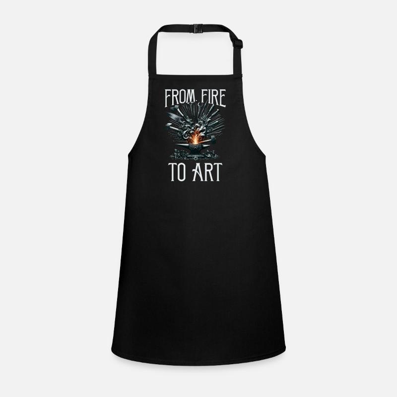 Blacksmith Metalworker Bladesmith Metal Children's Apron