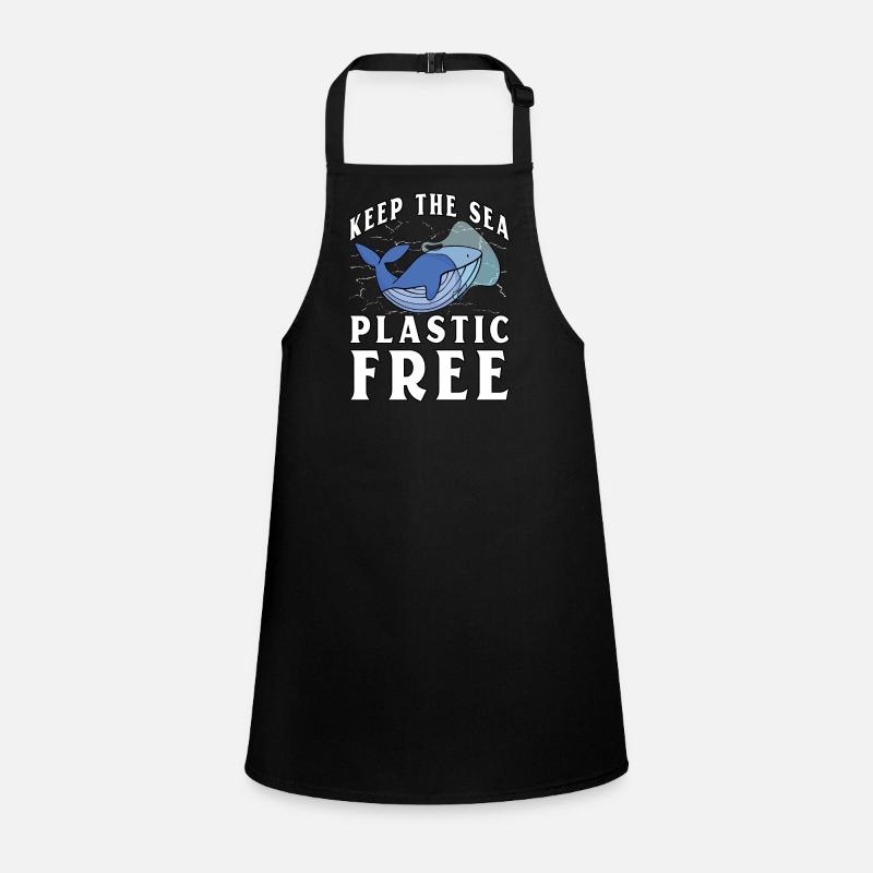 Keep the sea plastic free Children's Apron