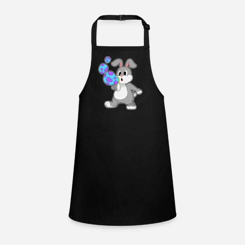 Bunny Soap Bubbles Children's Apron