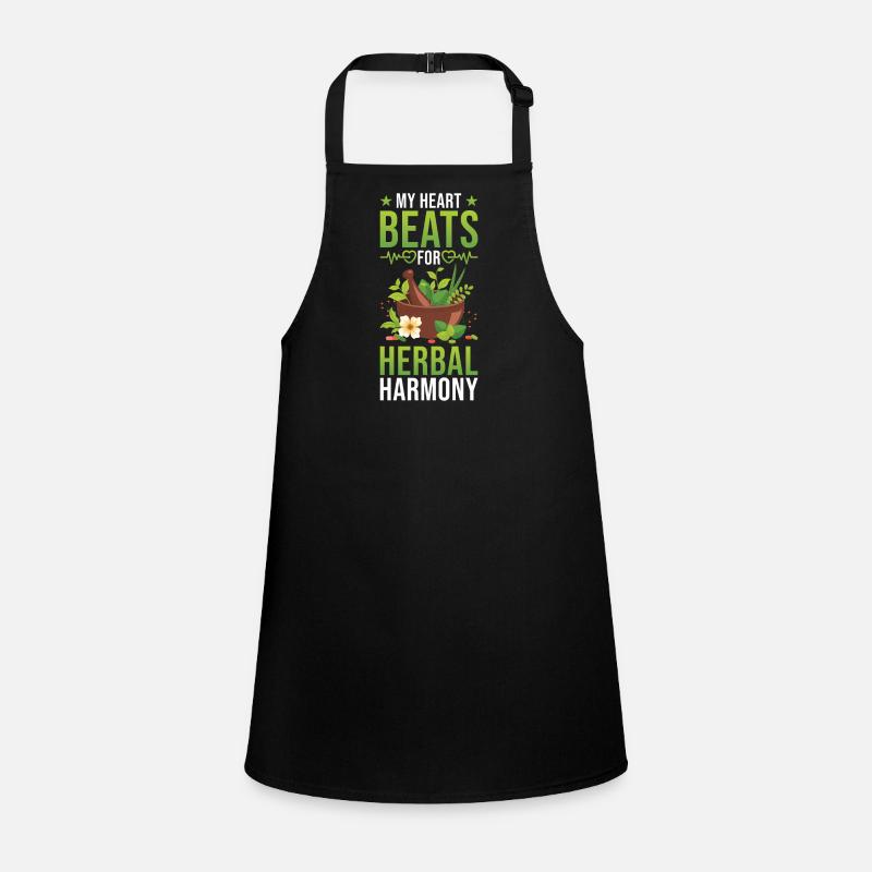 Herbes herboristes Tablier Enfant