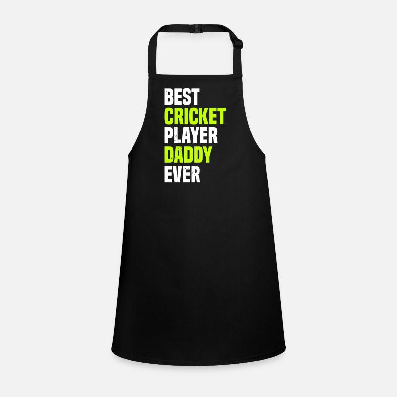 Best Cricket Player Daddy Ever - Cricketing Daddy Schürze für Kinder