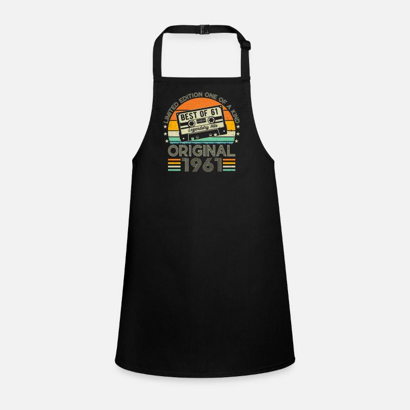 Millésime 1961 Born Legend Cadeau d’anniversaire Tablier Enfant
