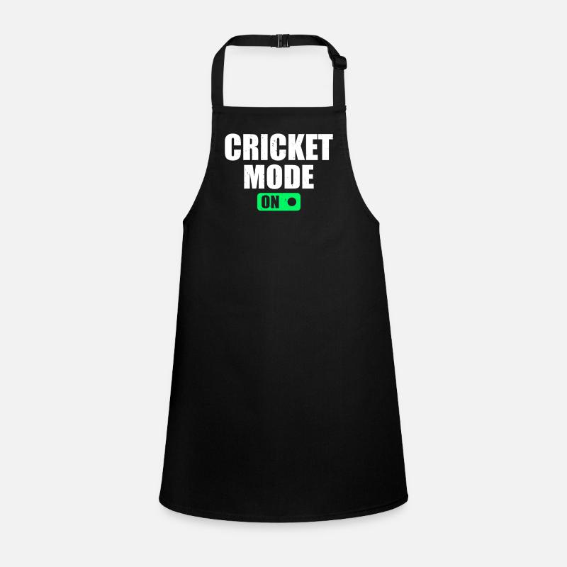 Cricket Mode On - Cricketer Cricket Player Cricket Schürze für Kinder
