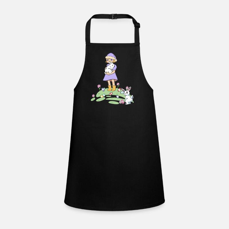 Easter Easter Bunny Kids Rabbit Easter Eggs Eggs Children's Apron