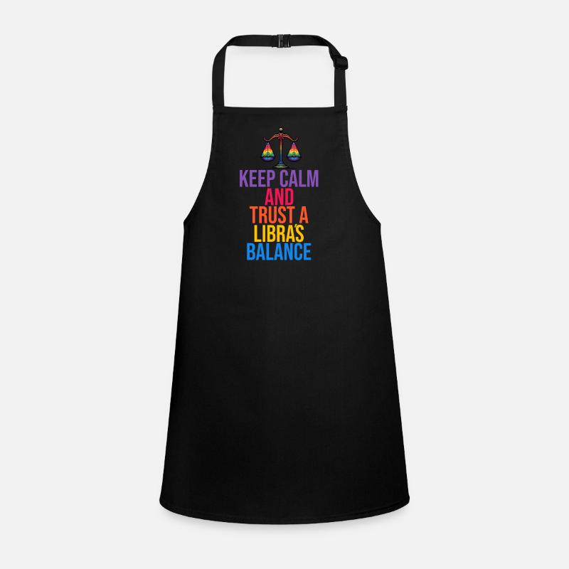 Libra Zodiac Sign Harmony Illustration Children's Apron