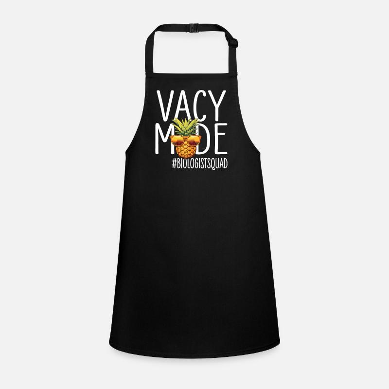 Biologist Vacation Vacy Mode Biologistsquad Children's Apron