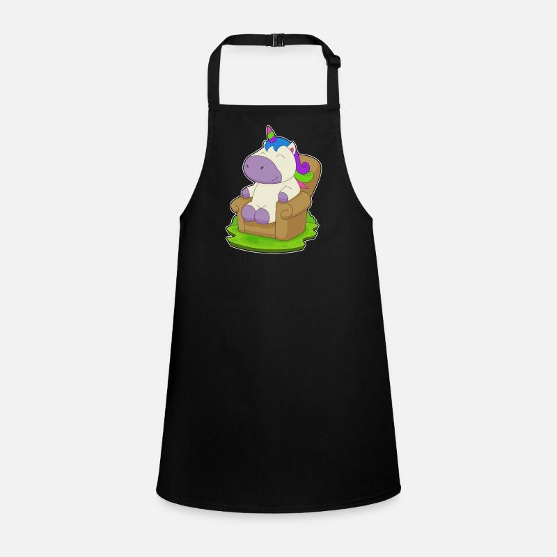 Einhorn Sessel Schürze für Kinder