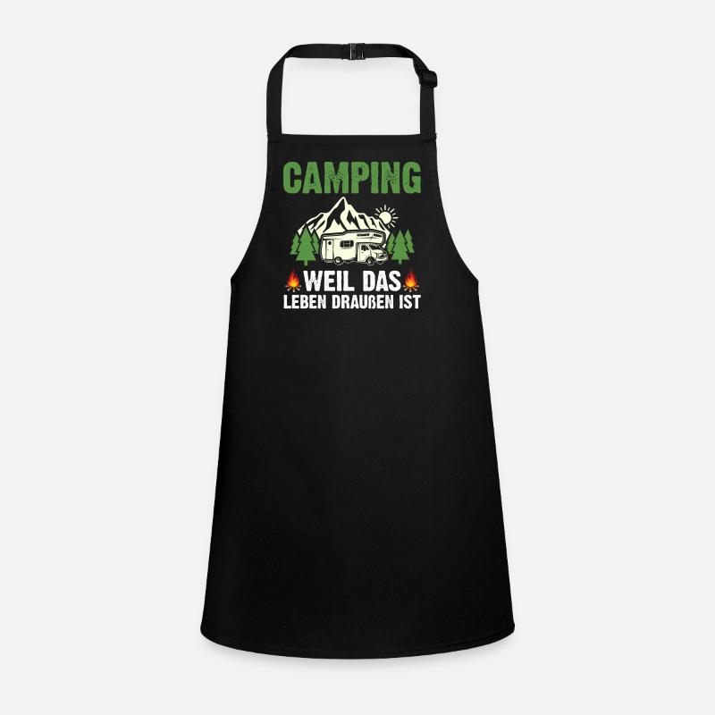 Camper Caravan Motorhome Camping Camping Children's Apron