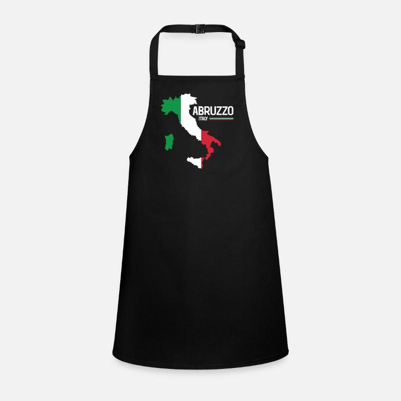Abruzzo Italy Abruzzo Map Regions Italy Children's Apron