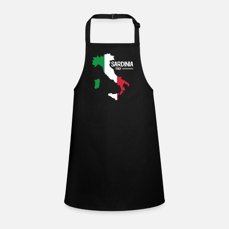 Sardinia Italy Sardinia Map Region Italy Children's Apron