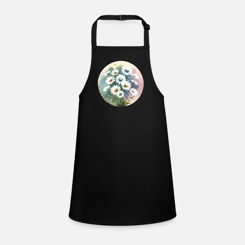 Daisies drawn Children's Apron