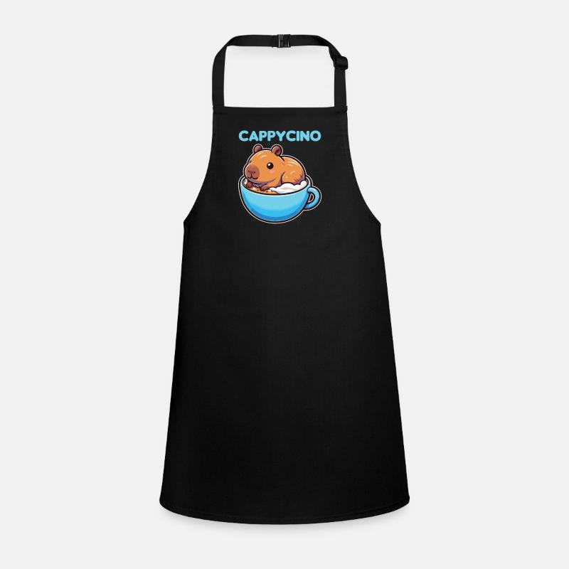 Cappyccino Capybara Café Cappuccino Tablier Enfant