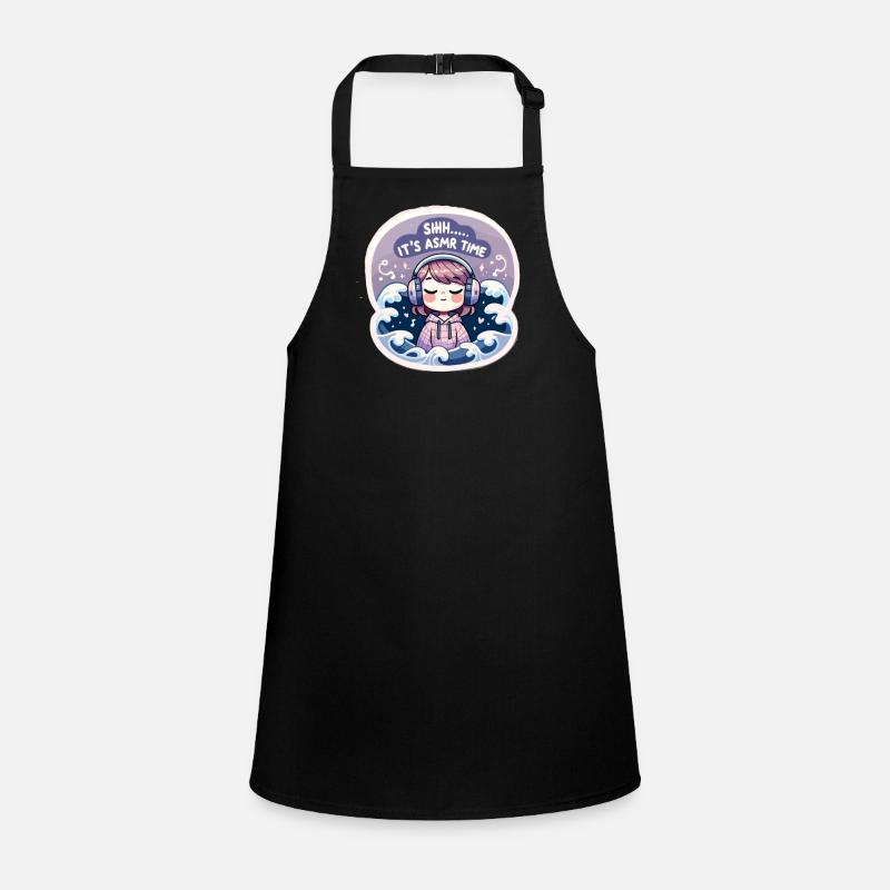 Asmr Whispering Asmr Enthusiast Mindfulness Children's Apron