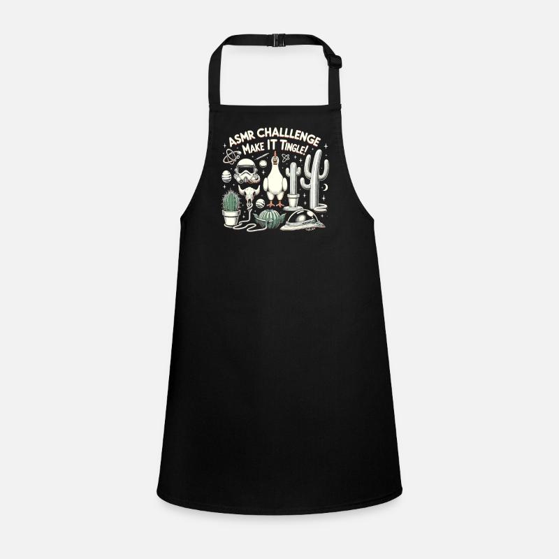 Asmr Whispering Asmr Enthusiast Mindfulness Children's Apron