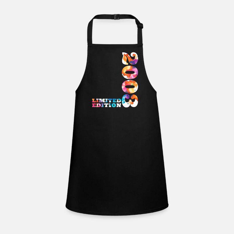 Colorful Birthday Limited Edition 2003 Children's Apron