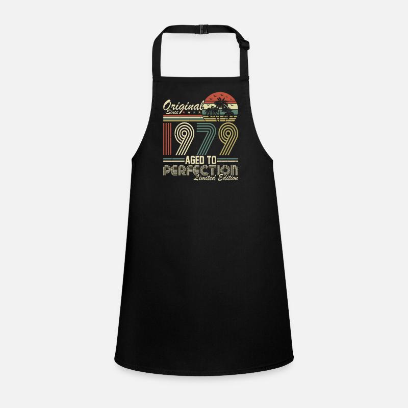 Vintage 1979 - Retro Birthday Gift Idea Schürze für Kinder