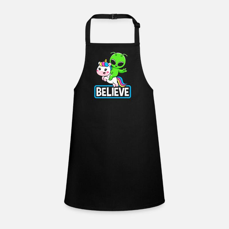 Alien Unicorn Gift Science Fiction Children's Apron