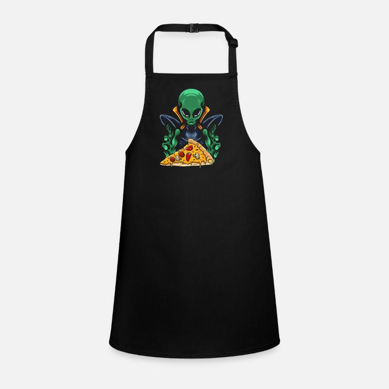 Alien Pizza Children's Apron