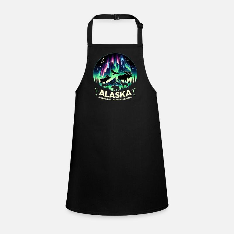 Aurora Aurora Tracker Alaska Wilderness Children's Apron