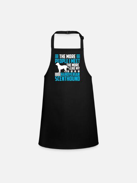 Sweathound hanovrien plus comme - Tablier Enfant - noir - Devant