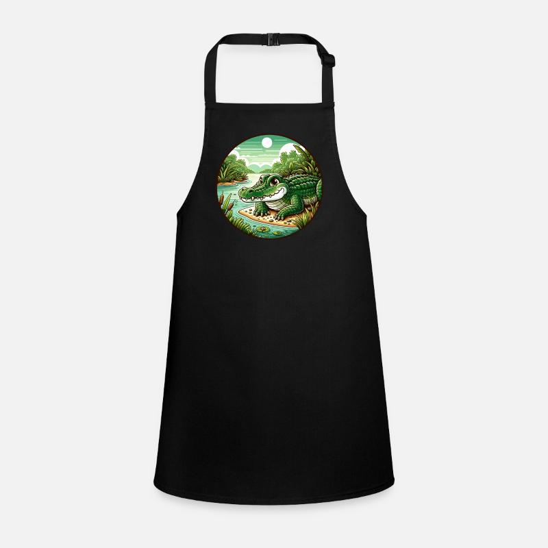 Crocodile, Alligator Children's Apron