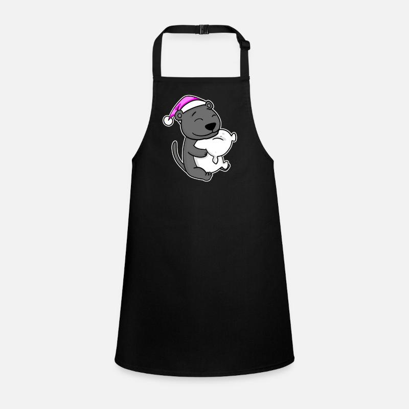Tired Sleeping In Sleeping Pink Children's Apron