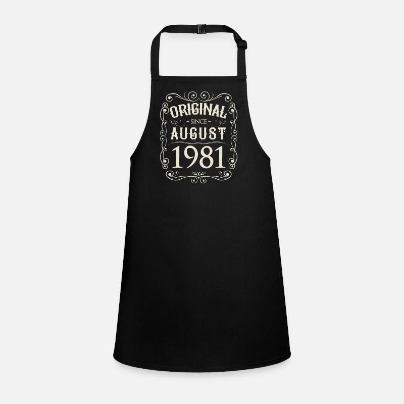 Vintage - Original since August 1981 Birthday Children's Apron