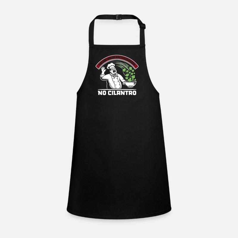 Cilantro Hater Hate Cilantro Soap Button Children's Apron