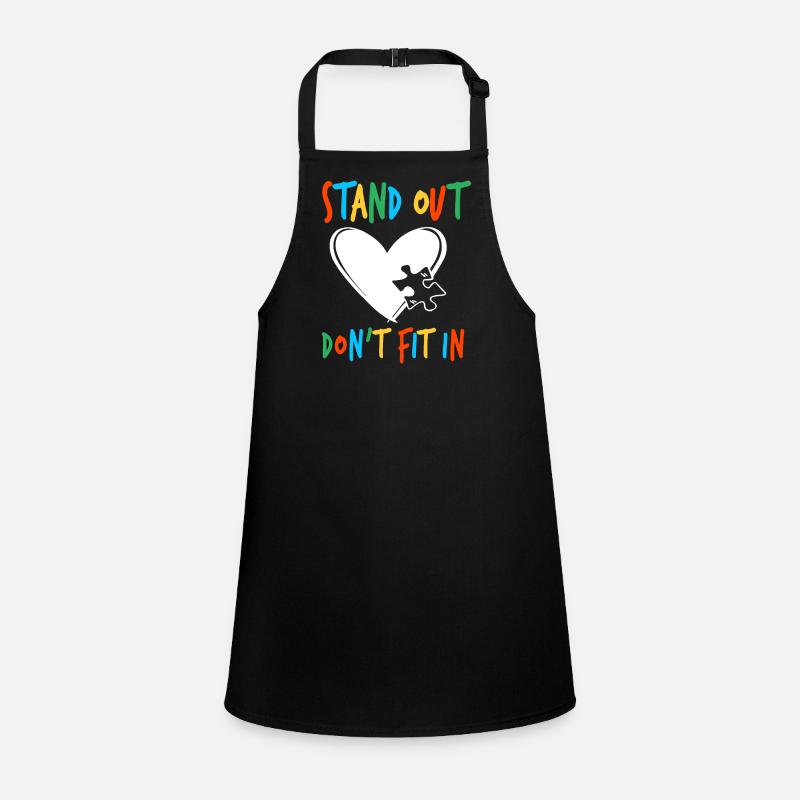 Autismus Shirt Schürze für Kinder