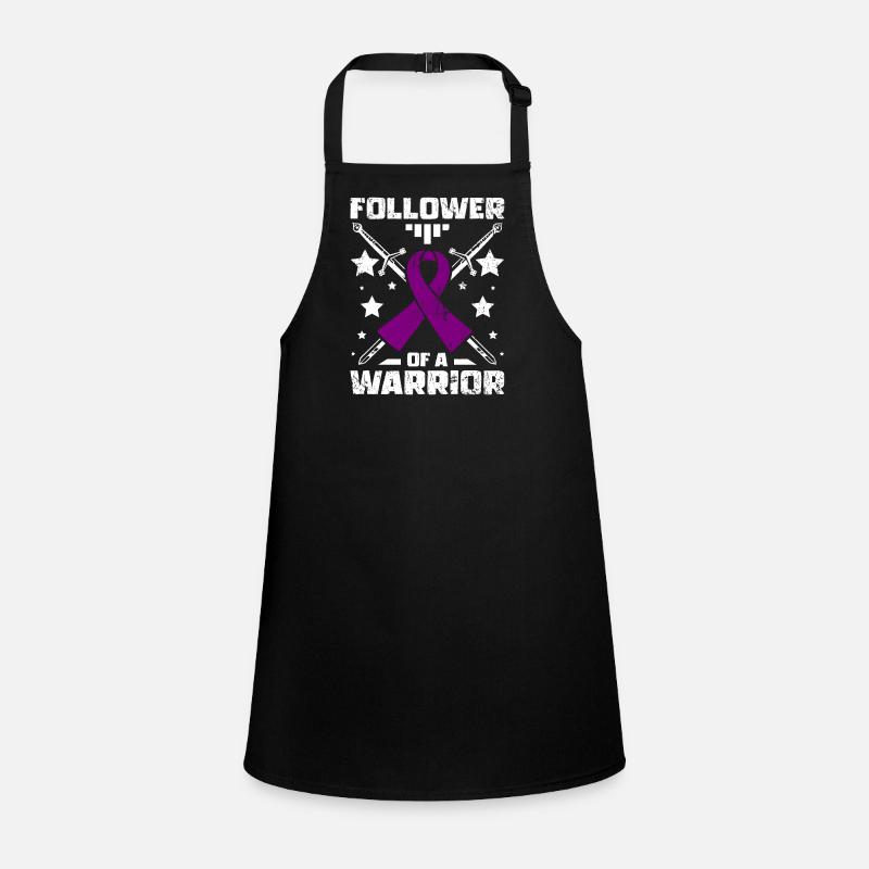 Follower of a warrior, epilepsy awareness Children's Apron