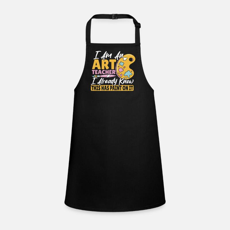 Artist Lover Painter Art Teaching Art Curriculum Children's Apron