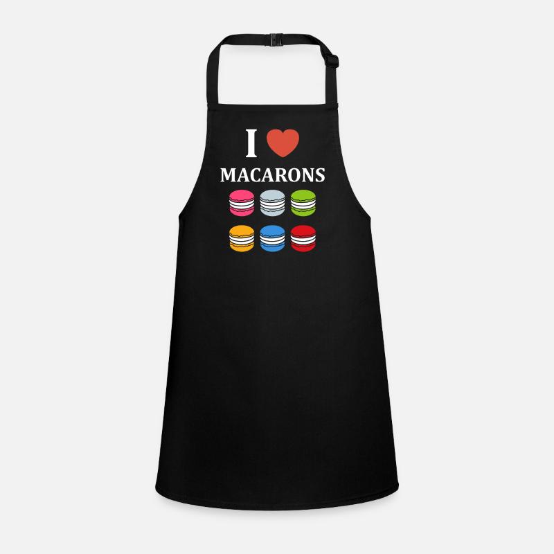 i love macarons Tablier Enfant