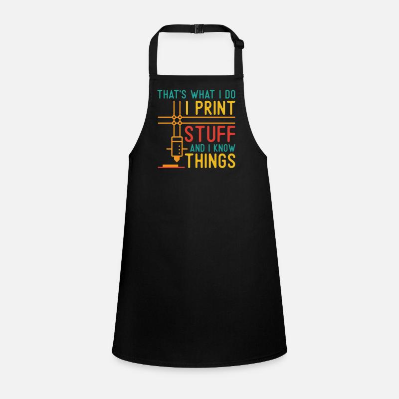 3D Printer 3D Printing Children's Apron