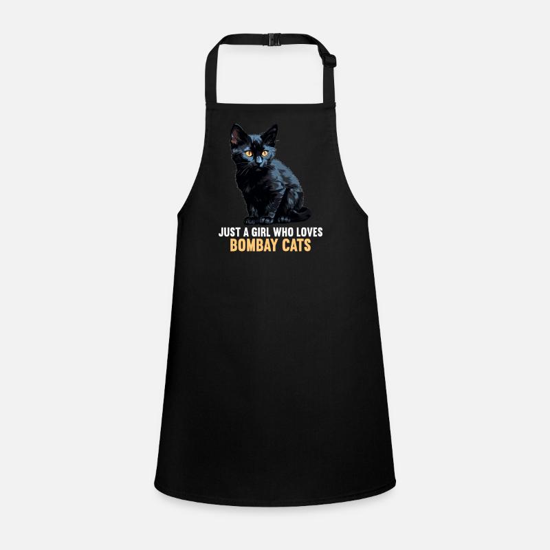 Bombay Cat Bombay Katze Schürze für Kinder