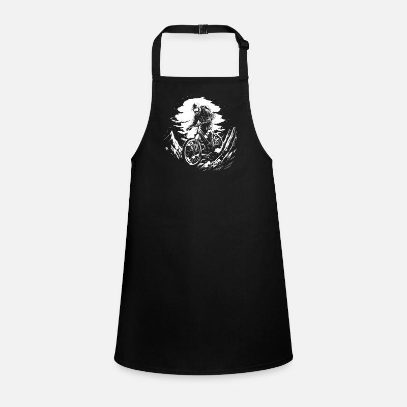 Cyclist Sketch Children's Apron