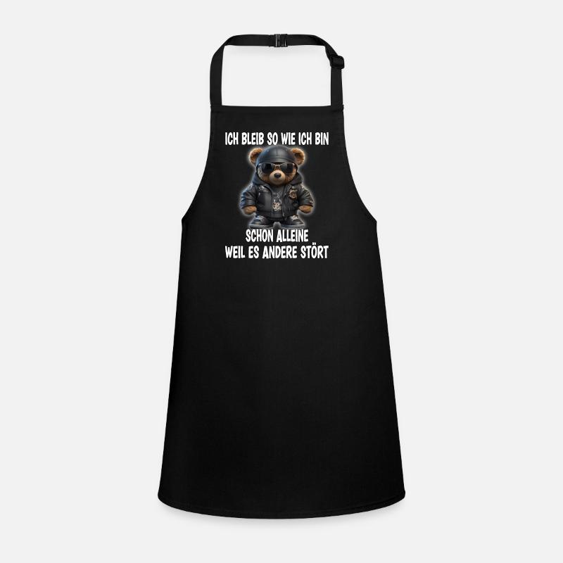Irony Bear Sarcasm Gift Children's Apron