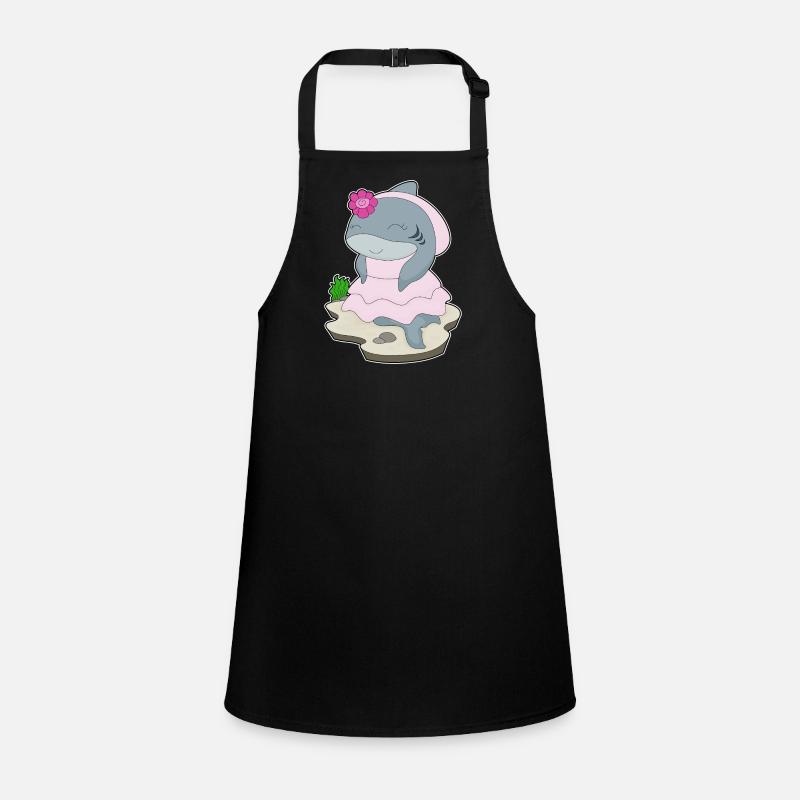 Shark Bridal Veil Wedding Children's Apron