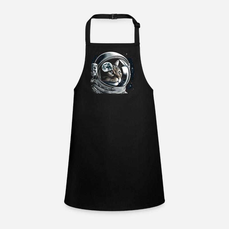 Cat, Astronaut, Astronomy, Outer Solar System Children's Apron